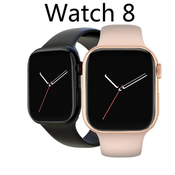2022 Умни Часовници Дамски Серия Екран на Bluetooth Предизвикателство Сърдечна Честота Артериално Налягане Мъжки Умни Часовници за Apple Watch IWO Watch 8