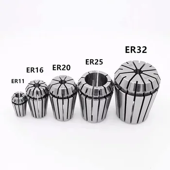 ER25 ER32 ER20 ER16 ER11 ER8 патронник патронник точността на 0,008 mm, се използва за смилане на струг с ЦПУ притежателят на инструмент за гравиране машина мотор на шпиндела ER