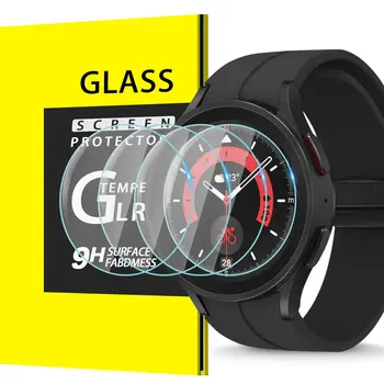 Защитно фолио от закалено стъкло за Samsung Galaxy Watch 5 pro (45 мм) Защитно фолио за екрана 2.5 D Твърдост Стъкло за Galaxy Watch 5pro